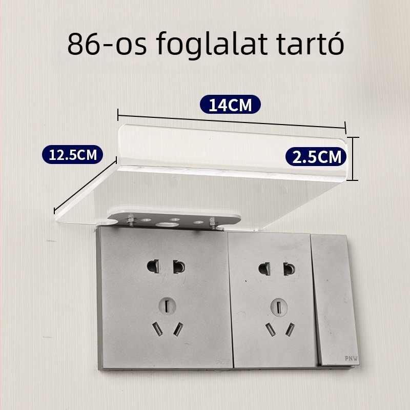 Fali kameratartó megfigyelő kamera számára, 360°-os forgású, dupla kamera alaplaphoz; anyag: hardver; felületkezelés: injection molding; származás: Jieyang, Guangdong