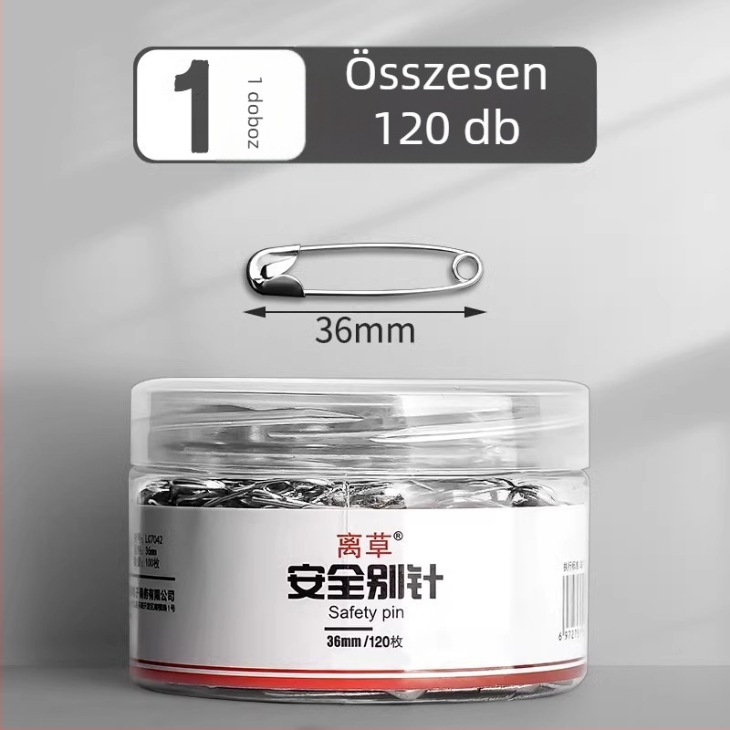 Vintage biztonsági tű ruhákhoz – Go grass LC7020, dobozos csomagolás