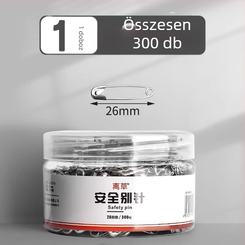 Vintage biztonsági tű ruhákhoz – Go grass LC7020, dobozos csomagolás