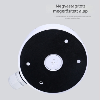 Fali kamera tartó alumíniumötvözetből, rejtett kábeldobozzal, 360° forgás, modell 1280-DM21