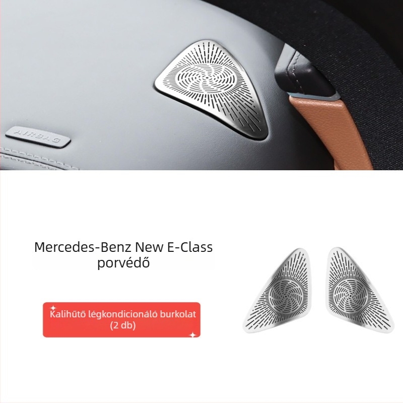 Fém ajtó hangszóró burkolat Mercedes-Benz E-Class (E260L/E300L) – belső matrica Berlin Sound