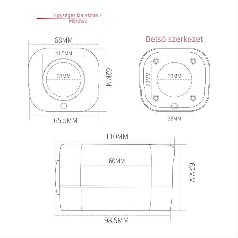 GB28181 protokollal rendelkező vezeték nélküli zoomkamera, 4MP/2.5K felbontás, 0.005 lux, IR távolság 1 m, DC12V