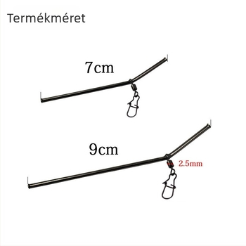 Anti-tekeredős etetőkosár kiegyensúlyozó csatlakozóval és összekötő rúddal (Encore; rozsdamentes acél; Kína)