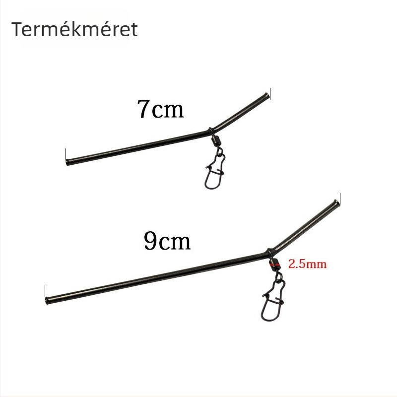 Anti-tekeredős etetőkosár kiegyensúlyozó csatlakozóval és összekötő rúddal (Encore; rozsdamentes acél; Kína)