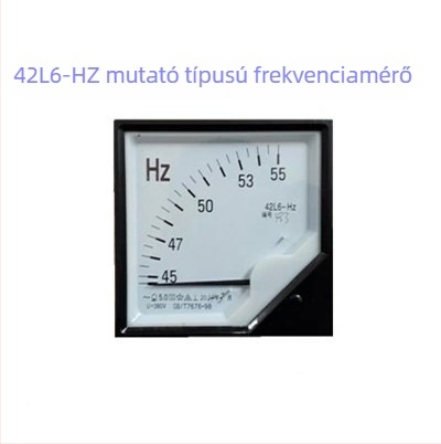 Áram–feszültség mérő 42L6 – mutató típusú, AC, pontos digitális kijelző, stabil és magas pontosság