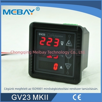 GV23 MK2 Digitális kijelzős váltóáramú frekvenciamérő, elektromos paraméterek, feszültség és áramerősség