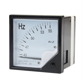 6C2/6L2 frekvenciamérő, 0-50 Hz, DC 10 V, 4-20 mA áram- és feszültségmérő