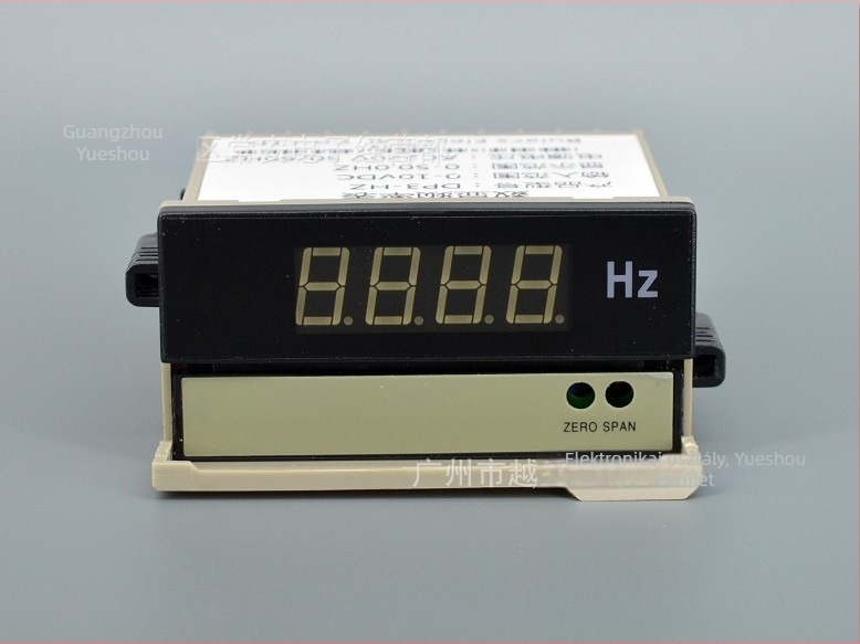 DP3-HZ Digitális FrekvenciaMérő Inverterekhez, 0-50 Hz, Pontosság 0,1%, Bemenet 0-10