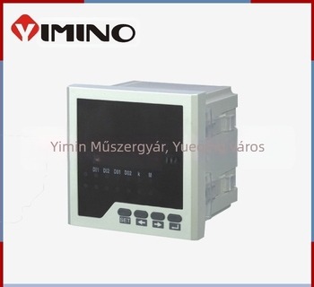 YM-F11 digitális frekvenciamérő egyfázisú rendszerhez, mérési tartomány 5–1000 Hz, pontosság 1,5%, tápellátás 220V/380V, teljesítmény 200