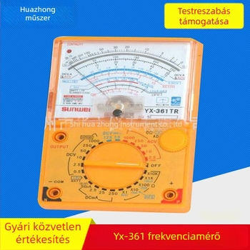 YX-361 Analóg multiméter, frekvenciamérő, hordozható kompakt multiméter