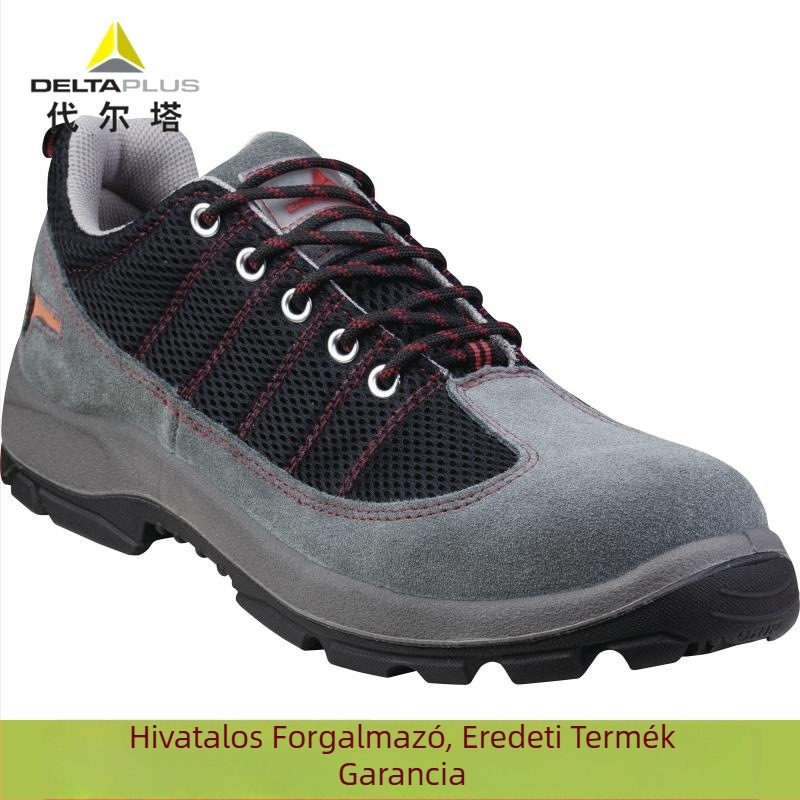 Delta 301234 Biztonsági cipő 12 kV szigeteléssel, Rainbow sorozat, fémmentes, ütésálló védelem, felújított modell 301220