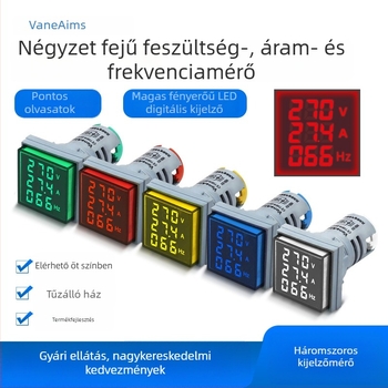 VaneAims FXB16-22FSVA Digitális feszültségmérő eszköz, AC24-500V bemenet/kimenet, 24-500V tartomány