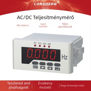 AC-DC teljesítménymérő analóg és digitális kijelzővel, tengeri-export típus, Zhejiang eredetű, Langsheng márka