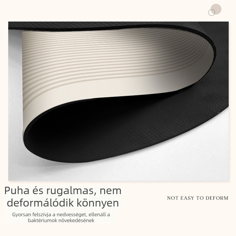 Diatomás iszap fürdőszobai matrac, négyzet alakú, nyomtatott kivitel, Jun Yida, csúszásmentes, nedvszívó, gyorsan száradó