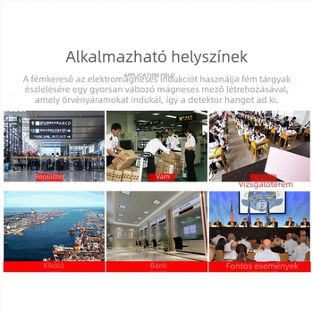Xima AR954 kézi fémdetektor biztonsági ellenőrzéshez