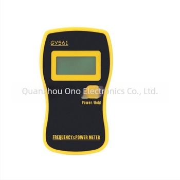 GY561 Kézi frekvenciamérő eszköz walkie-talkie-hoz, mérővonallal; tartomány 1,5–3 km; elem nem szükséges; porálló