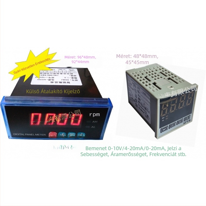 Elektronikus fordulatszámmérő, modell Sx48