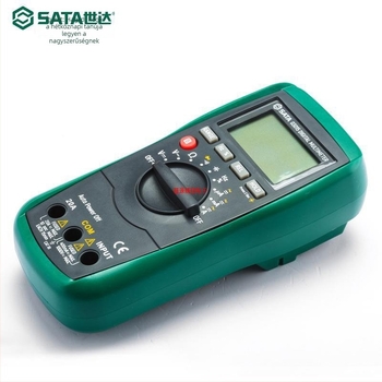 Sata/Shida digitális multiméter frekvenciamérés funkcióval, modell 03005-07
