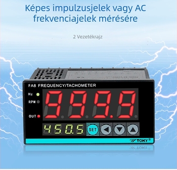 Dongqi FA8-A10H Magasfeszültségű jel- és frekvenciamérő FA8-RB10H DP4-HZ11 helyettesítő
