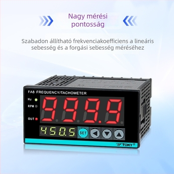 Dongqi FA8-A10H Magasfeszültségű jel- és frekvenciamérő FA8-RB10H DP4-HZ11 helyettesítő