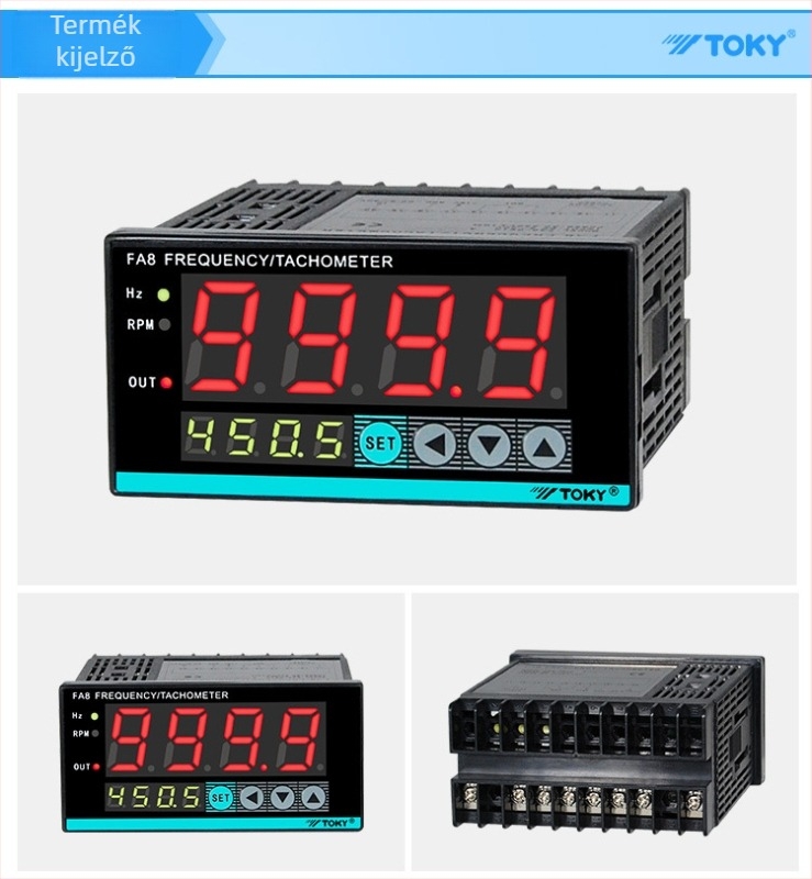 Dongqi FA8-A10H Magasfeszültségű jel- és frekvenciamérő FA8-RB10H DP4-HZ11 helyettesítő