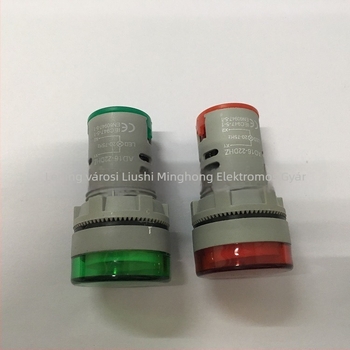 Jelzőtípusú frekvenciamérő AD16-22HZ - 0-75 Hz, digitális kijelző, Minghong