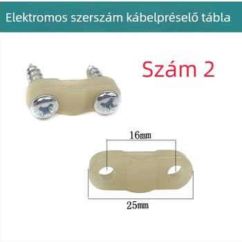 Elektromos szerszámokhoz Crimpelő lemez kiegészítő, 36V, rozsdamentes acélhoz
