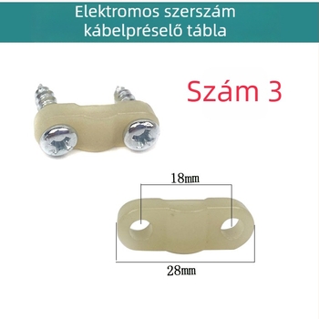 Elektromos szerszámokhoz Crimpelő lemez kiegészítő, 36V, rozsdamentes acélhoz