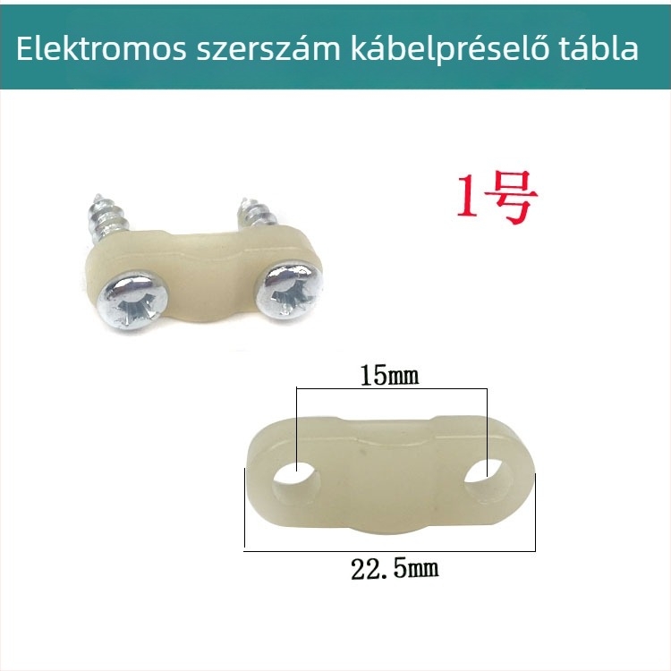 Elektromos szerszámokhoz Crimpelő lemez kiegészítő, 36V, rozsdamentes acélhoz