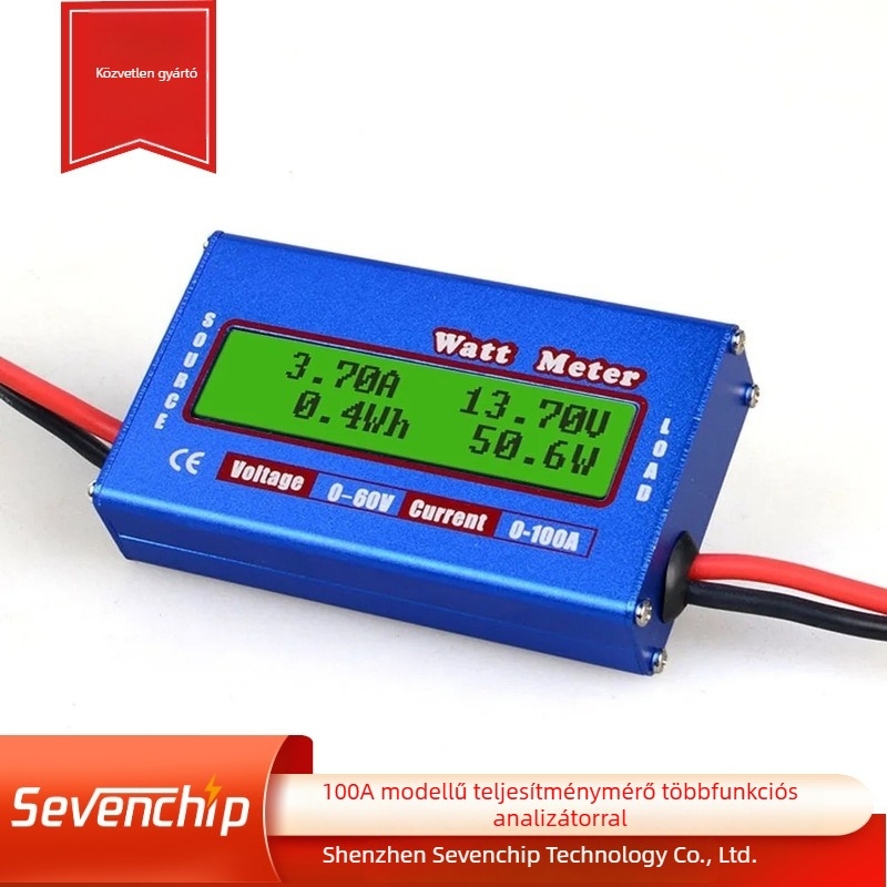 Drón teljesítménymérő 0-100A, 0-60V — teljesítményanalizátor modellrepülőhöz