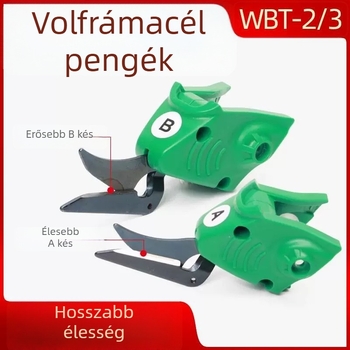 WBT-2/3 sorozat elektromos ollóhoz kés, AC 220-240V