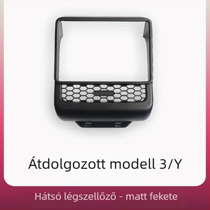 Model 3 Refresh 3 belső alkatrészek — műanyag, ragasztós középkonzol védelem