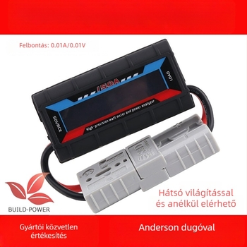 RC modell repülőgép teljesítménymérő és analízis eszköz, 150A, Anderson csatlakozóval