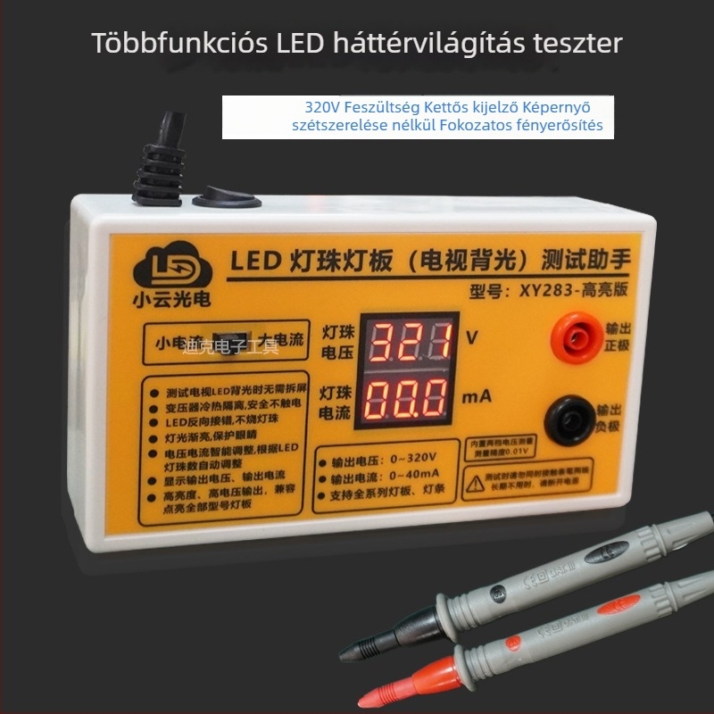 LCD TV LED háttérvilágítás teszter és LED-szalagok diagnosztikai műszer