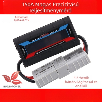 RC modell teljesítmény-mérő és analizátor Anderson dugóval, 150A kapacitás, márka build.power