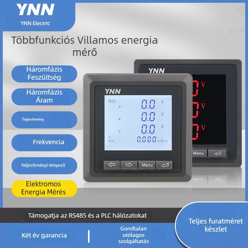 Yongnuo 94E-2S többfunkciós digitális mérőműszer, 220V, 5A, RS-485
