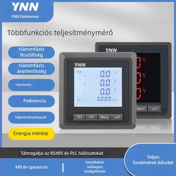 Yongnuo PAC ZPAC603/604 áram- és feszültség-multiműködésű mérő RS485-ös kommunikációval, kétirányú energiameghatározás, 5 A, 220 V