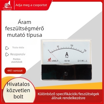 Indicate 44L1 sorozat mutatókészülékek: ampermérő, voltmérő, frekvenciamérő, teljesítménymérő digitális kijelzővel
