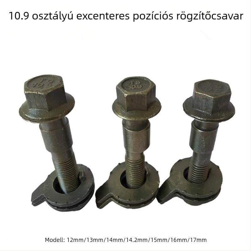 Green excentrikus cambercsavar négykerék-beállításhoz, osztály 10.9, személyautókhoz