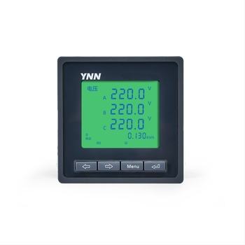 CAKJ-42Y22 teljesítménymérő LCD kijelzővel, 50 Hz, 220/380 V