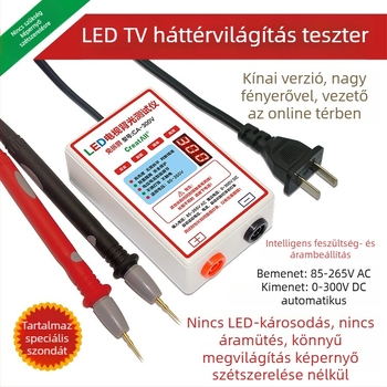 300V LED TV fénycsík teszter — kiváló pontosságú LED-tester LED-diódák vizsgálatára