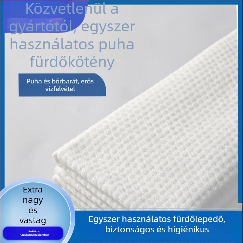 Eldobható pamut-kapok törölköző, 50/50 keverék, gyors nedvszívás 0-5 másodperc, testreszabható feldolgozás, magáncímke elérhető
