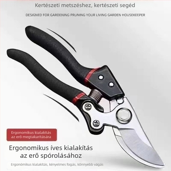 SK5 magas széntartalmú acél metszőolló vastag ágakhoz, kerthez és gyümölcsfákhoz, erős professzionális metsző eszköz