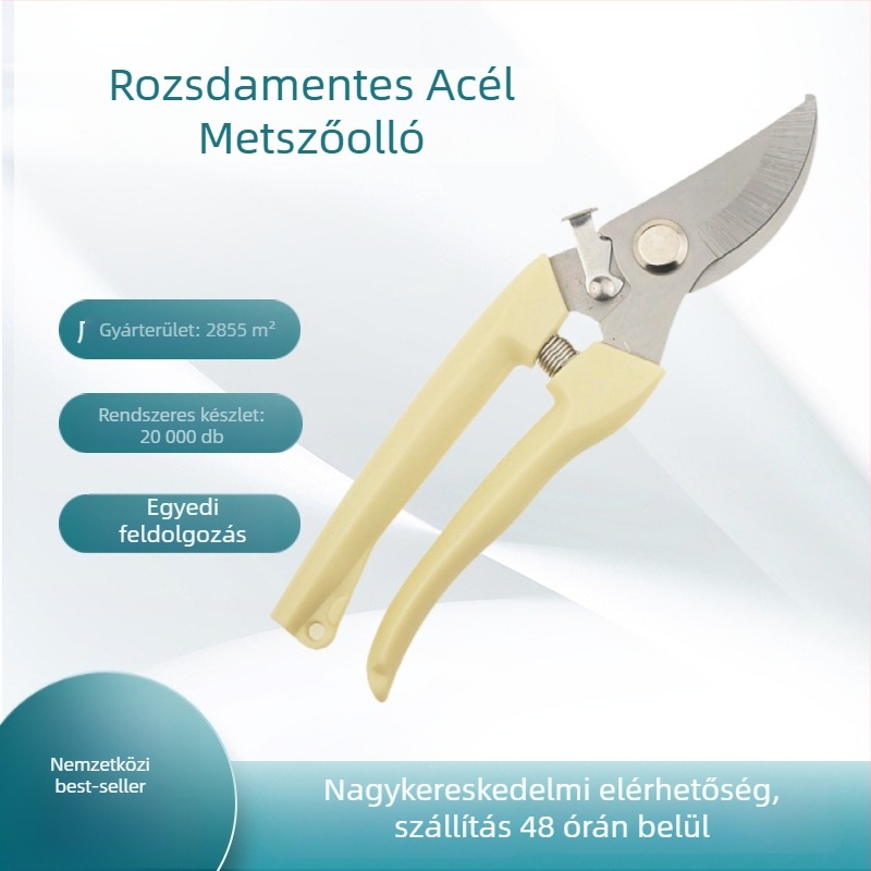 Nuoding rozsdamentes acél metszoolló — gyümölcságakhoz, kerti szerszámok