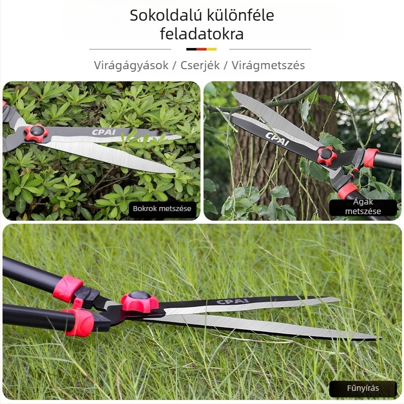 CPAI kertészeti olló – fűnyírásra, sövényre és ágak vágására