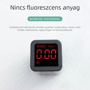 Kozmetikai pamut arctisztító kendők, egyszer használatos, növényi rostokból, tisztítás, 1 réteg, 200 db