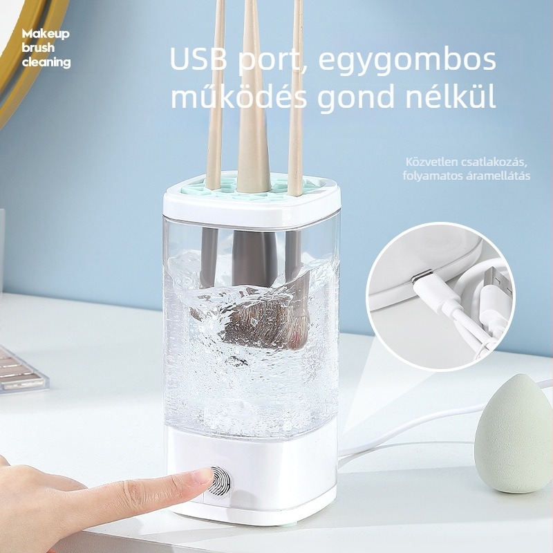 Sumantha USB-s sminkecset tisztító, UV sterilizálás és gyors szárítás