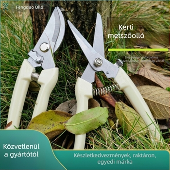 Ágvágó olló (rozsdamentes acél, gyümölcsfa metszés, raktáron)