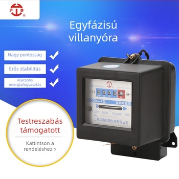 DD862 egyfázisú mechanikus energia-mérő – nagy precizitású