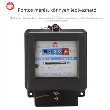 DD862 egyfázisú mechanikus energia-mérő – nagy precizitású